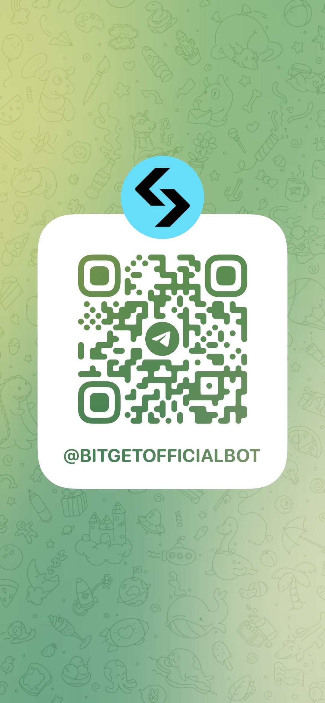 Bitget Telegram Bot 二维码